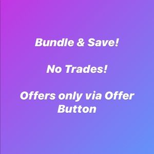 No Trades! Offers Only via Offer Button